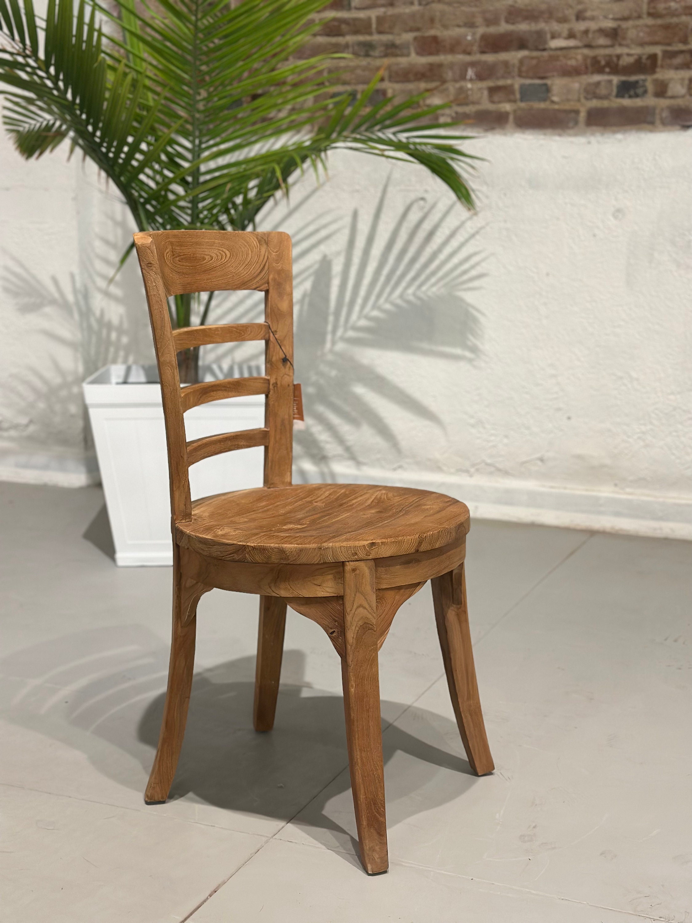 Nota Chair Danish Reclaimed Teak Wood Chair by Eclecteak Etsy