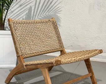 Agusto Danish Chair, with its first class teak wood frame and rattan seat, Midcentury furniture, designer Dining Chair, Danish Style.