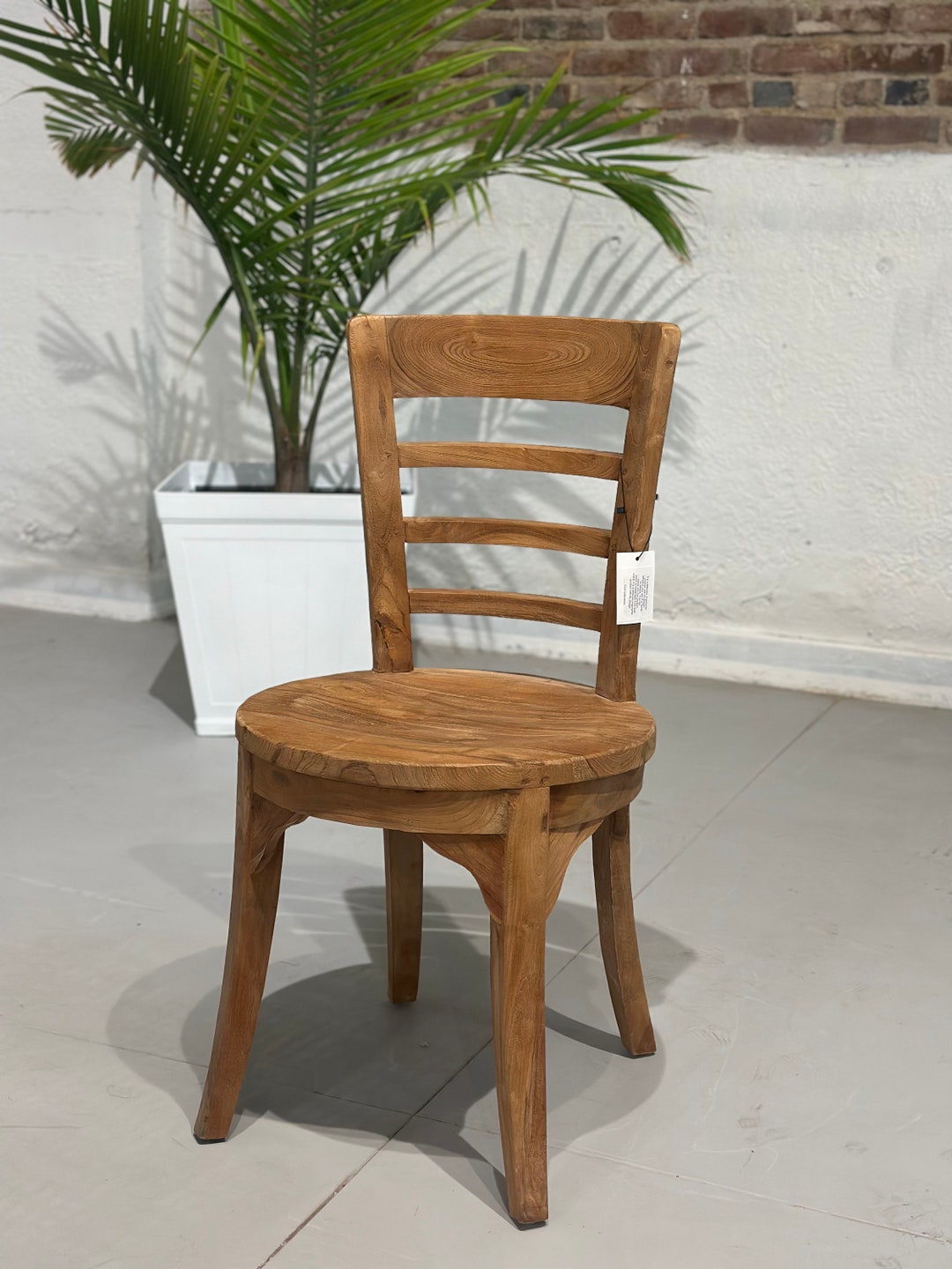 Nota Chair Danish Reclaimed Teak Wood Chair by Eclecteak Etsy