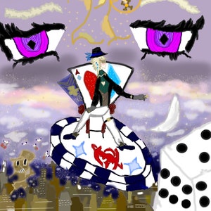 Aventurine Honkai Star Rail Print- How a Planet Folds