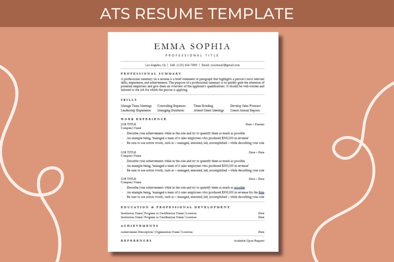 ATS Resume Template