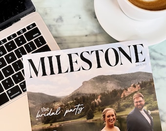 CERTIFICADO DE PRESENTE: Revista personalizada de 12 páginas para presente