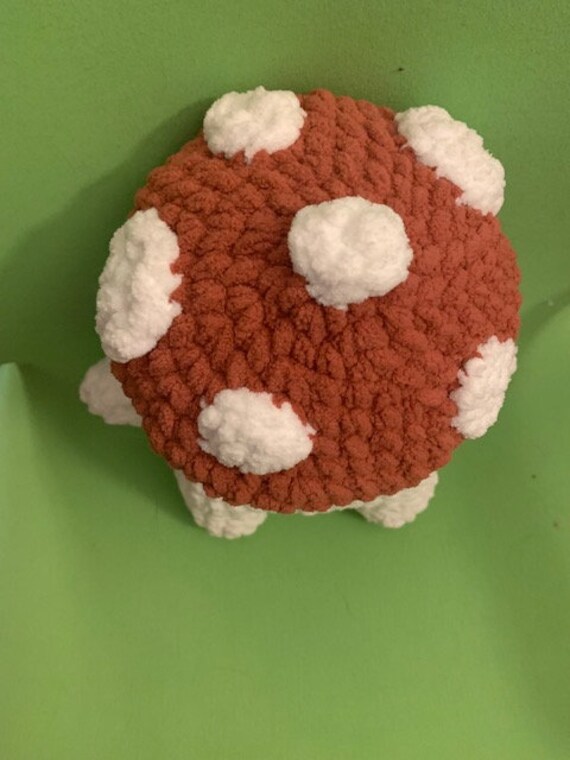 Crochet Plushie Mushroom Stuffed Animal Doll
