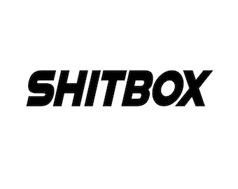 Shitbox Car guy Vinyl Sticker