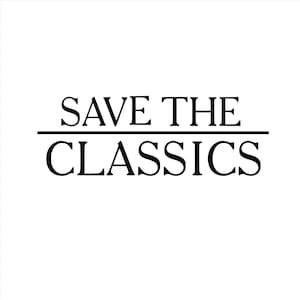 Save The Classics | Auto Aufkleber Sticker Motorrad Vinyl Decals Classic Cars Oldtimer Youngtimer Oldschool Drivers Cabrio Coupe Motorrad