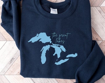 The Great Lakes Lake Life Crewneck sweatshirt