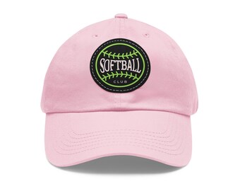 Patch Hat 'Softball Club', Erwachsenengröße, Farben anpassen