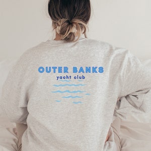 Crewneck Sweatshirt &quot;nautical&quot; trip shirt, lake sweater, beach lover gift,