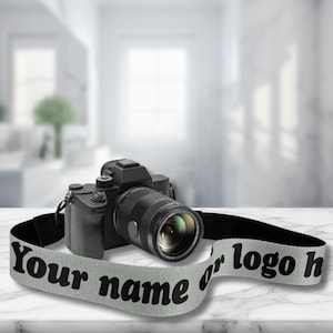 Custom Camera Strap, Personalized Neck Strap, Custom Photographer Gift, Adjustable DSLR Strap, Unique Camera Accessories