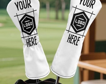 Funda de palo de golf personalizada con logotipo, funda de driver personalizada, regalo de golf personalizado para hombre, funda de marca para palo de golf.