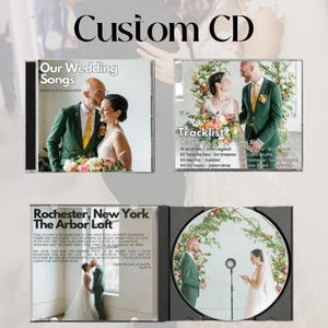 Custom CD Mixtape: Personalized Music Playlist with Jewel Case
