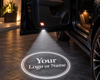 Gepersonaliseerde autodeurprojectorlampen, instapverlichting met fotologo, LED-welkomstverlichting voor autodeuren