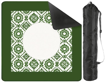 Green Mahjong Mat