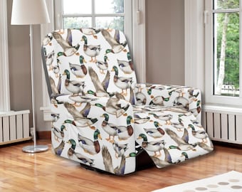 Duck Recliner Slipcover: Stretch Mallard Furniture Protector