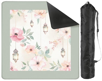 Floral Mahjong Mat, Stylish Game Mat for Enthusiasts, Perfect for Game Nights, Unique Gift Idea for Players