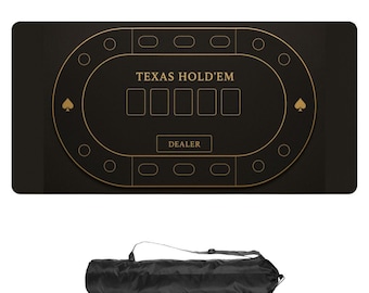 Portable Rubber Poker Table Mat 1.2*0.6M Professional Poker Pad Poker