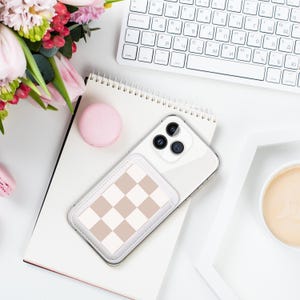 Cartera vegana minimalista personalizada, compatible con Magsafe, tarjetero, billetera para teléfono, tarjetero para teléfono, billetera magnética