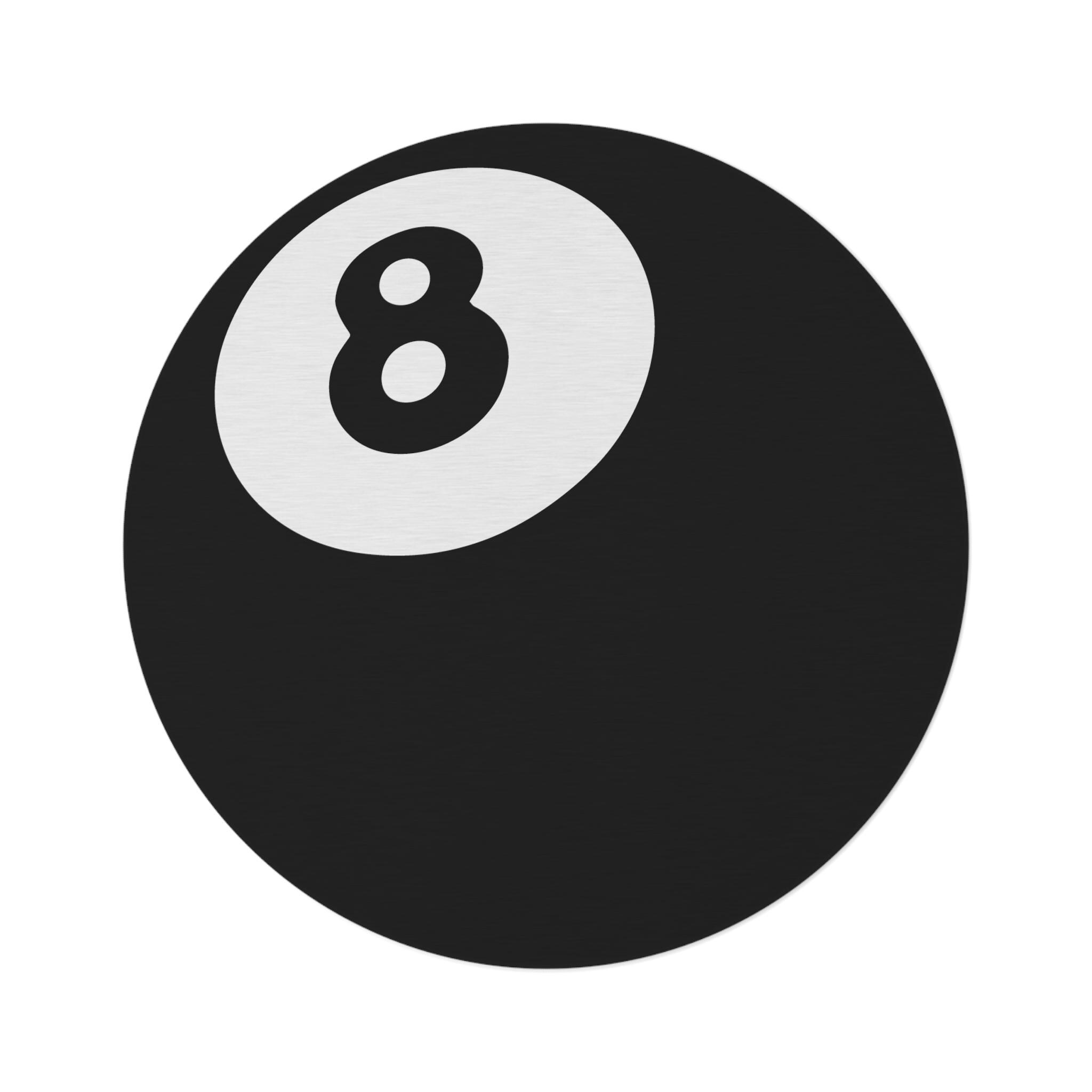 8 Ball Rug, 60 Inch Modern Aesthetic Rug, Fun Home Decor, Unique Gift ...