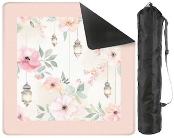 Floral Mahjong Mat, Stylish Game Mat for Enthusiasts, Perfect for Game Nights, Unique Gift Idea for Players