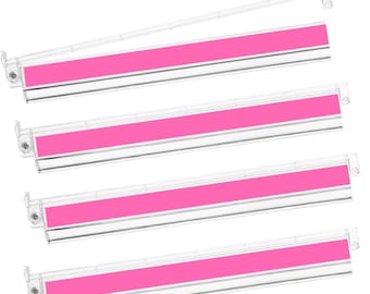 Hot Pink Acrylic Mahjong Rack and Pusher Set (4 Pack)