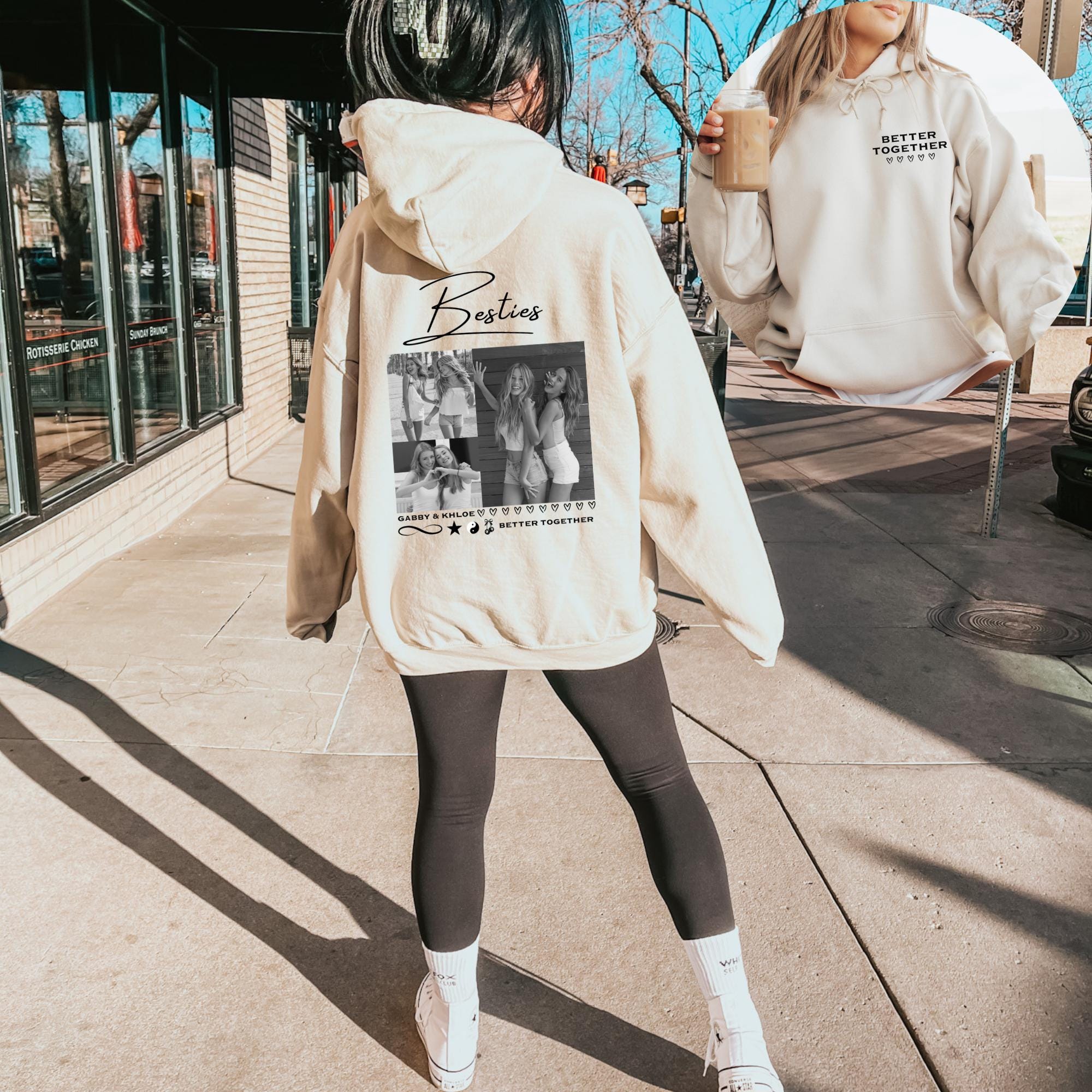 Personalisiertes T-Shirt Für 3 Freundinnen – Matching Outfit Als Geschenk