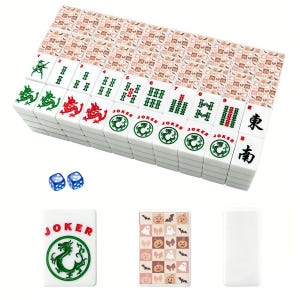 Halloween Mahjong Tiles | Halloween Mahjong Set | Ghost Pumpkin Bat Mahjong Tiles | Cute Spooky Mahjong Gift | Fall Mahjong Accessories image 2