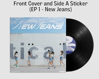 NewJeans - 1st Ep (New Jeans) on Side A and 2nd Ep (Get Up) on Side B -  12-inch Vinyl Record + Free and Fast Shipping Worldwide!