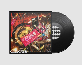 STRAY KIDS - Circus Album in 12" Classic Black and Whole Picture Vinyl! K-POP Collection! Fast & Free Shipping Worldwide, Fastest Processing