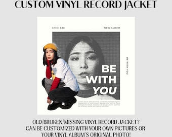 Personalized Vinyl Record Sleeve – Custom Photo Album Jacket