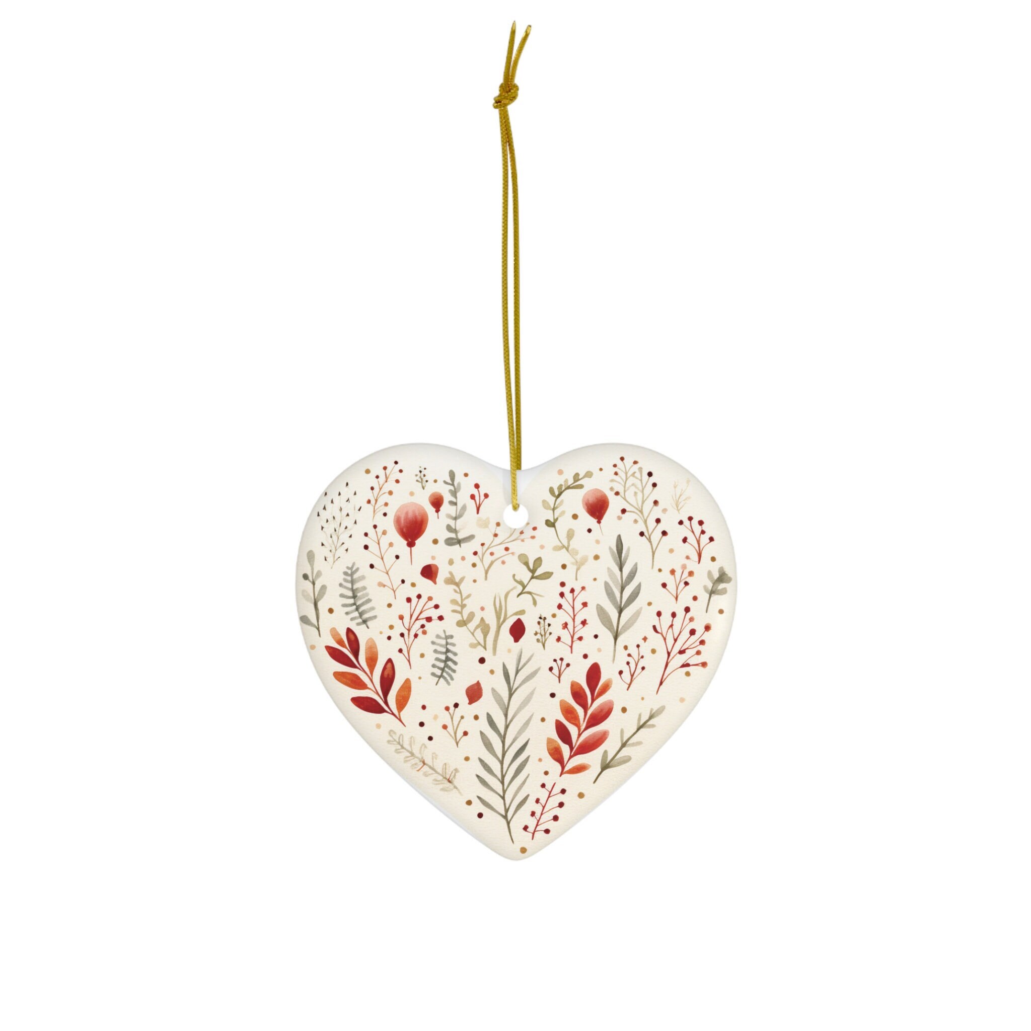 Earth-toned Scandinavian Folk Art Ornament | Nordic Design | Christmas ... - Scandinavian Pastoral Props Decor
