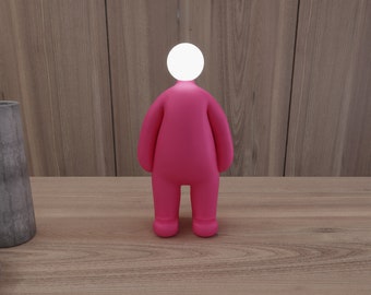 3D Mann Vase oder Halter mit Stl-Datei, 3D Wohnkultur, Dekorative, Stifthalter, Schreibtisch Organizer, Person Figur, 3D Gedruckt Dekor, Vase Stl