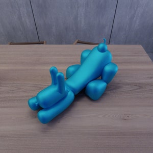 3D Ballon Dog Decor with 3D stl File, Animal Print, Ballon Decor, Animal Decor, 3D Printed Decor, Gift for Kids, 3d Printing, Animal Gift