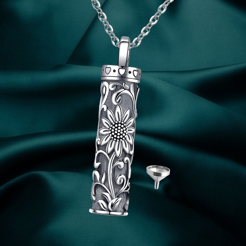 Cube Bar Urn Necklace: Stainless Steel Cremation Ashes Jewelry Keepsake - Shop Now! From Pendant Necklaces - Price 3.27