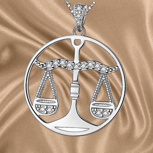 Zodiac Pendant Necklace Charm Women Men 925 Sterling Silver Horoscope Sign Astrology Necklace Celestial Symbols Jewelry