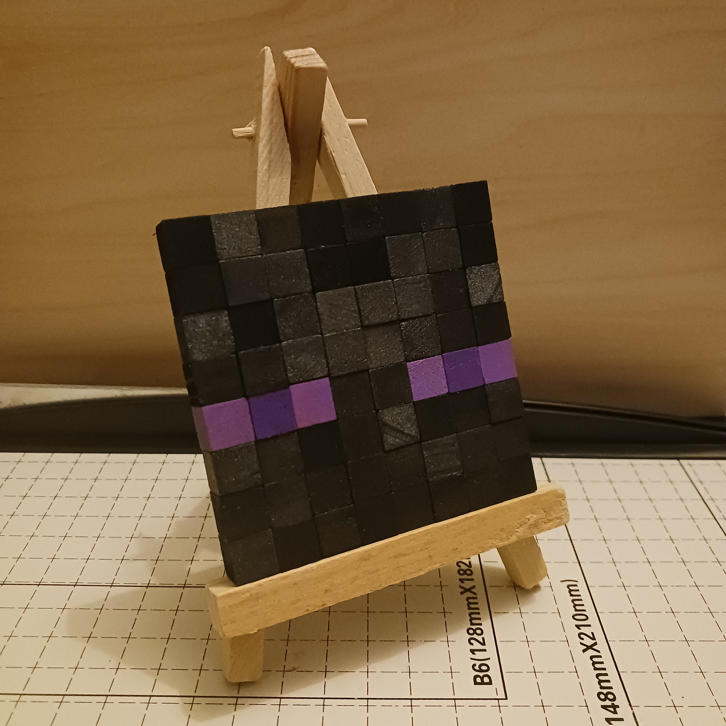 Minecraft Enderman - 3D Printable Minecraft Enderman Papercraft Template