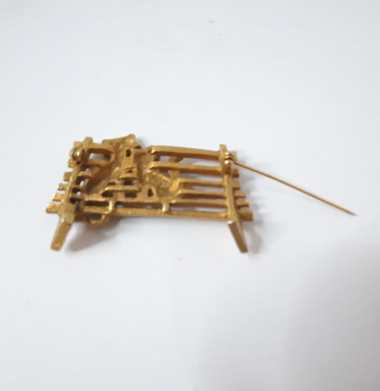 AJC Brooch Pin Cat Jewelry - Etsy
