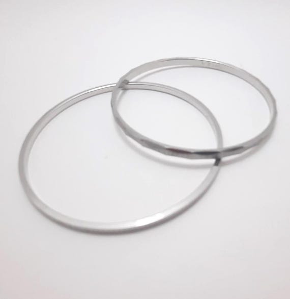 Silver Tone Monet Bangle Bracelets - image 8
