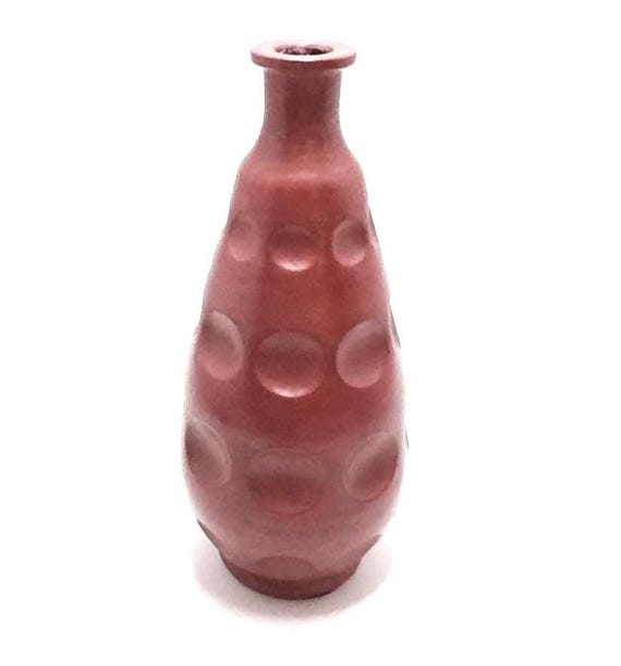 ポルトガル 陶器 花瓶 ダークレッド - Etsy 日本