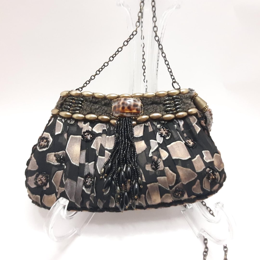 メアリーフランシス maryfrances パーティバッグ クラッチ チェーン付