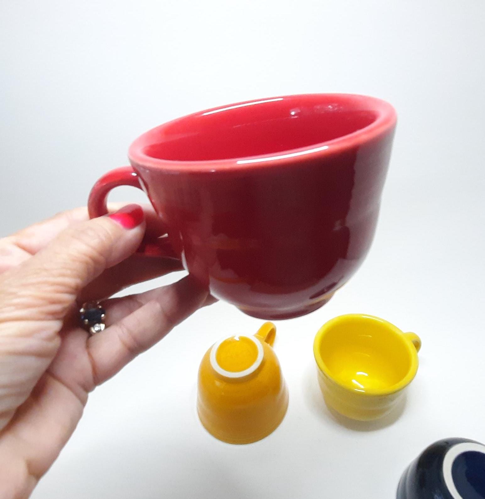 フィエスタウェア カラフルカップ4個セット マルチカラー - Etsy 日本