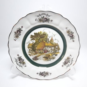 English Rural Scenes Decorative Wall Plate Made In Staffordshire England Princess House