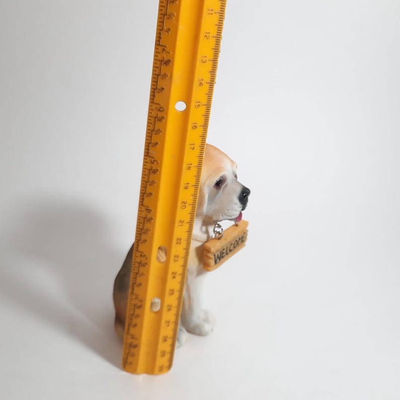 Welcom Ruler Vintage Puppy Dog Welcome Sign - Etsy