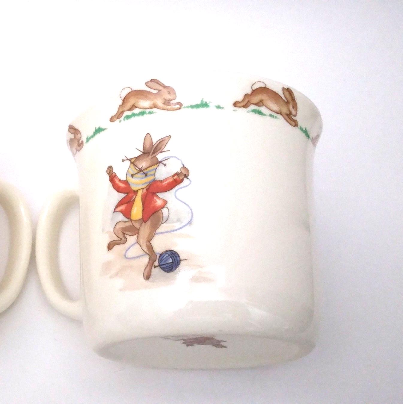 ロイヤルドルトン バニーキンズ 子供用ボウル皿とカップ - Etsy 日本
