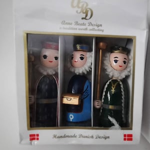 Handmade Danish Design Wooden Figurines