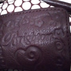 Brighton stråväska handvävd axelväska vintage bild 8