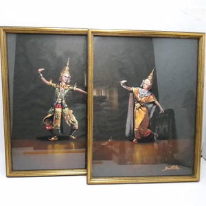 Thai Dancer Wall Art Traditional Thai Home Decor