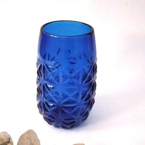 Cobalt Blue Vase/Candleholder Tumbler