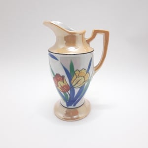 Vintage Lusterware Creamer Pitcher made in Japan