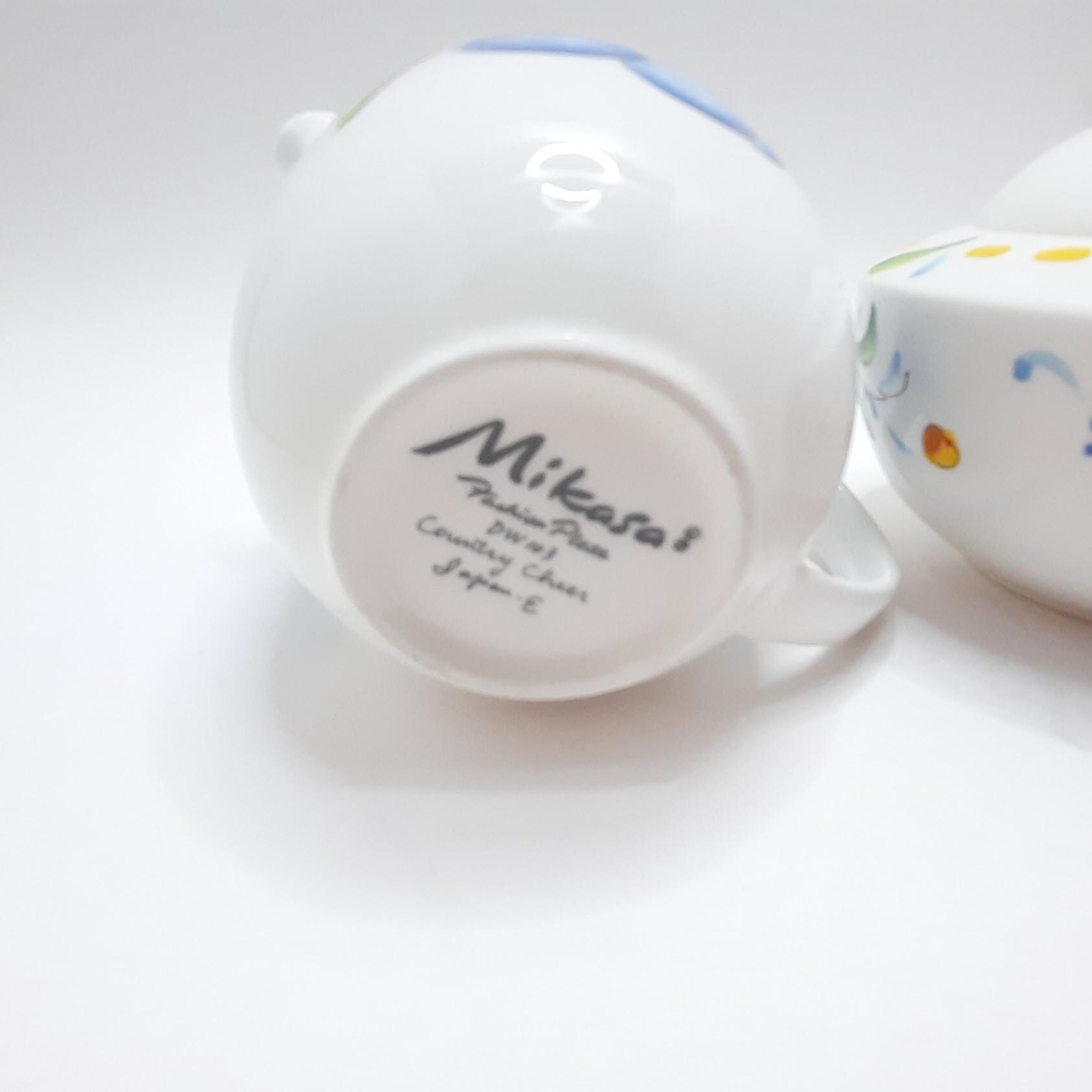 ヴィンテージ ミカサ クリーマー＆シュガーセット カントリーチア
