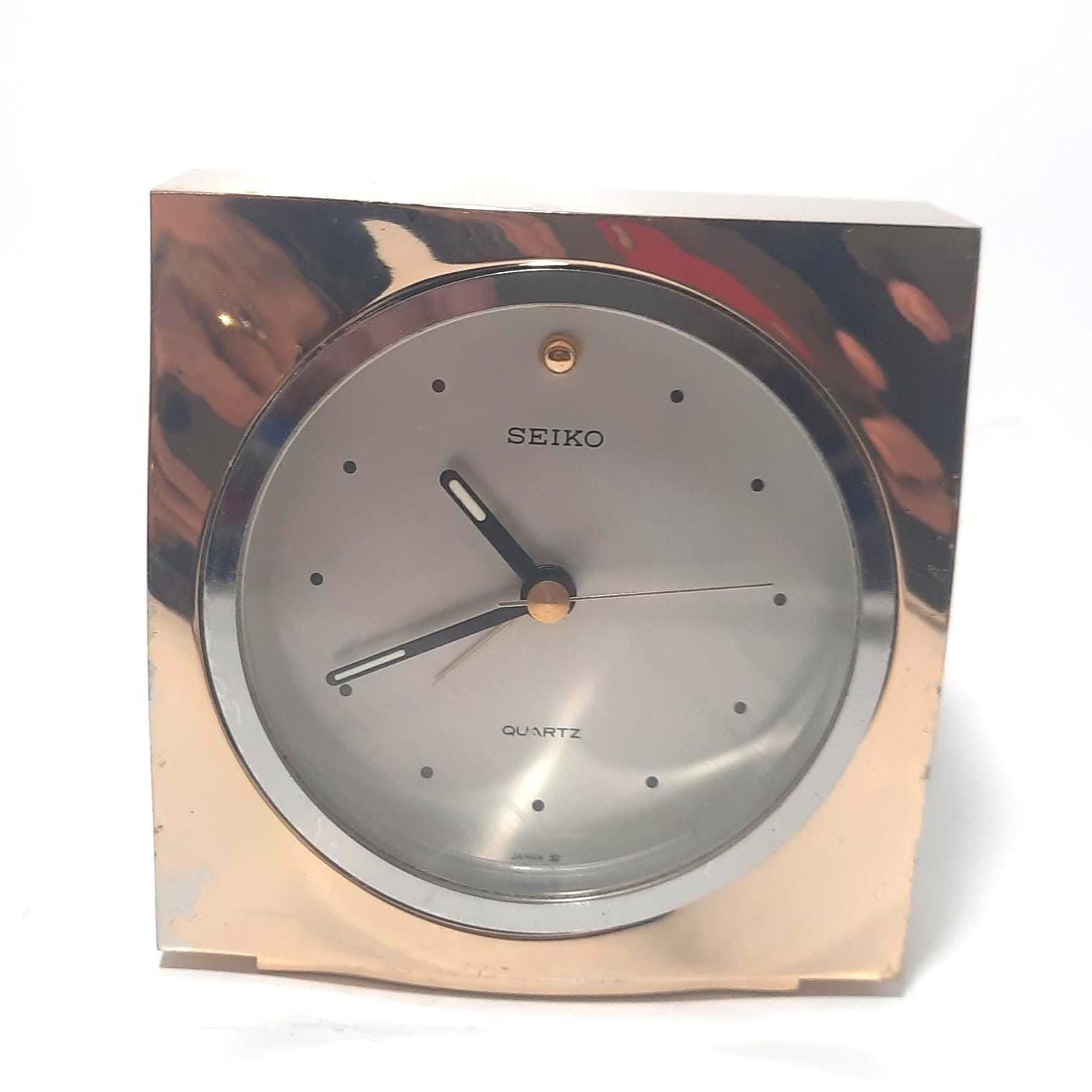 Seiko Vintage Table Clock - Etsy